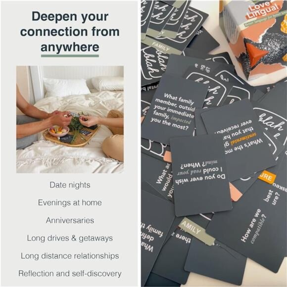 Love Lingual Couples Card Game for Adults | Fun Couples Games for Date Night - Picture 5 of 7